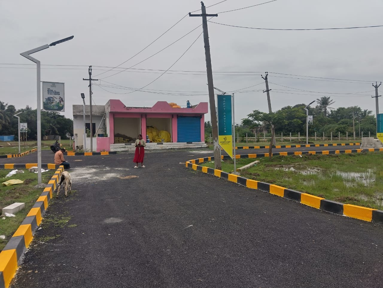 Happy Pavilion developed site
