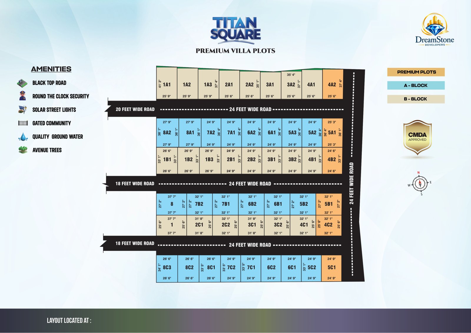 Titan Square layout plan